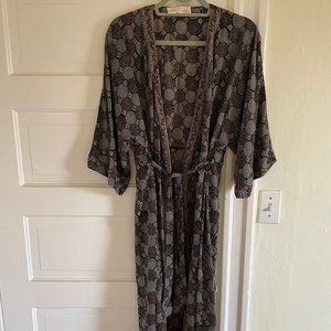Natalie Martin Wrap/Dress/Kimono/Cover Up